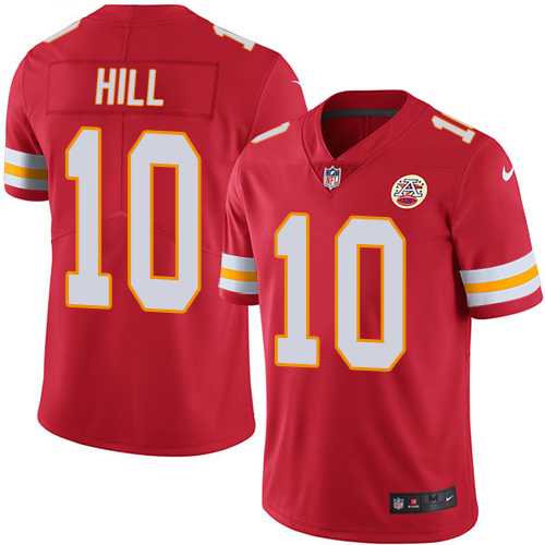 Nike Kansas City Chiefs #10 Tyreek Hill Red Team Color NFL Vapor Untouchable Limited Jersey,We sell and wholesale Nike Kansas City Chiefs #10 Tyreek Hill Red Team Color NFL Vapor Untouchable Limited Jersey on line form chian!